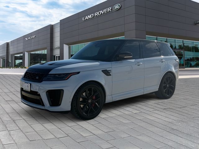 White Metallic 2020 Land Rover Range Rover Sport SVR 4WD SUV / Crossover All-Wheel Drive 8-Speed Automatic