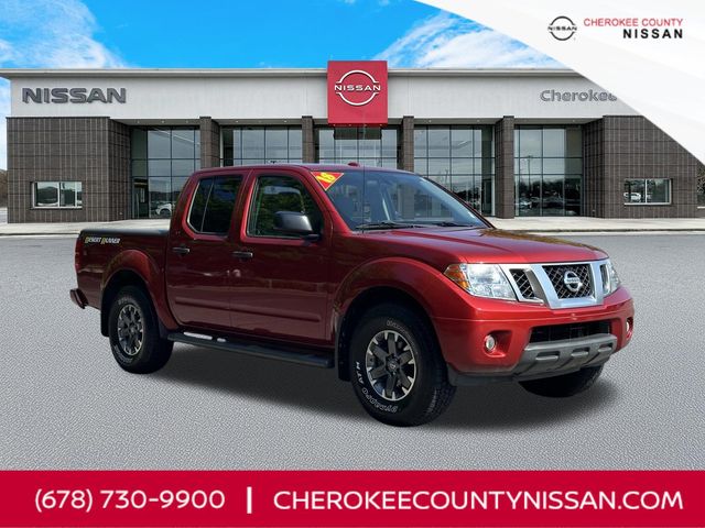 Lava Red 2018 Nissan Frontier SV V6 Crew Cab Pickup Truck 4X2 5-Speed Automatic Overdrive