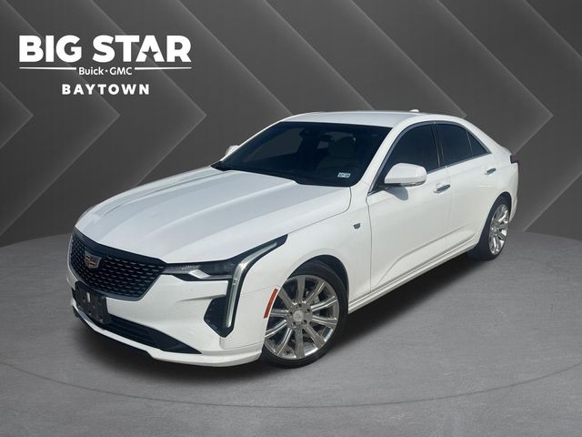 2021 Cadillac CT4 Luxury White at Bayway Cadillac of The Woodlands