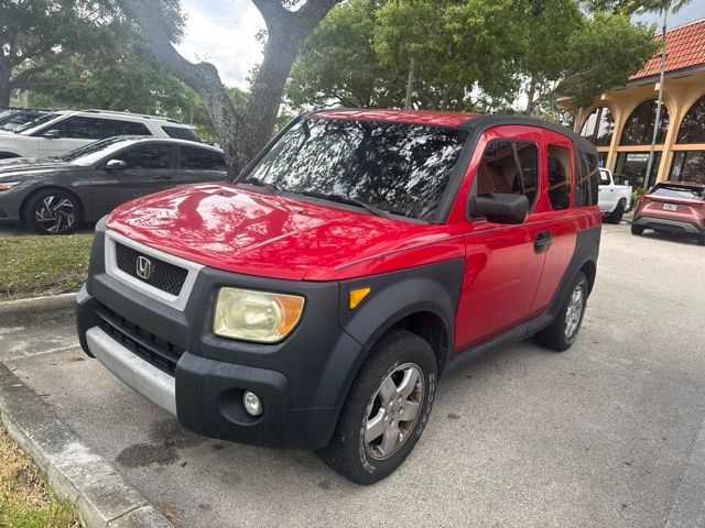 Rallye Red 2005 Honda Element SUV / Crossover All-Wheel Drive 4-Speed Automatic