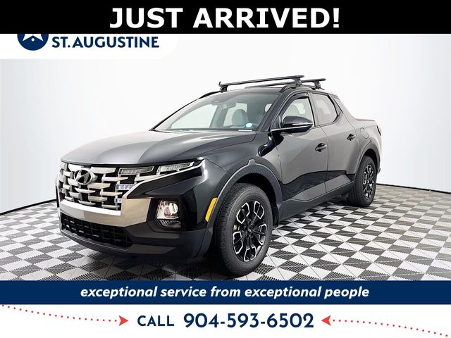 Phantom Black 2023 Hyundai Santa Cruz Pickup Truck All-Wheel Drive 8-Speed Automatic