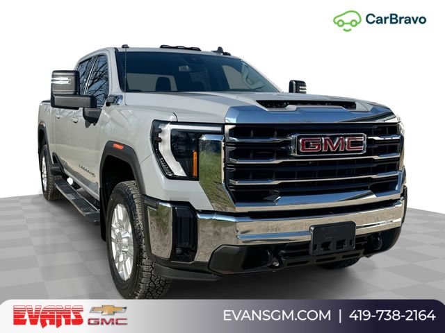 Thunderstorm Gray 2024 GMC Sierra 2500HD SLE Crew Cab 4WD Pickup Truck Four-Wheel Drive Automatic