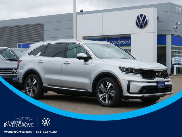 Silky Silver 2022 Kia Sorento Plug-In Hybrid SX Prestige AWD SUV / Crossover All-Wheel Drive 6-Speed Automatic