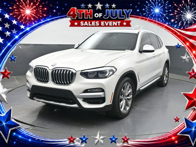 Mineral White Metallic 2019 BMW X3 SUV / Crossover Rear-Wheel Drive 8-Speed Automatic