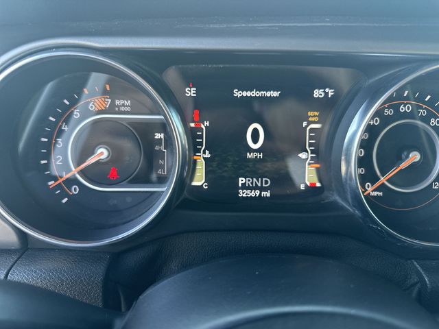 Used 2020 Blue Jeep Unlimited Sport S image 16
