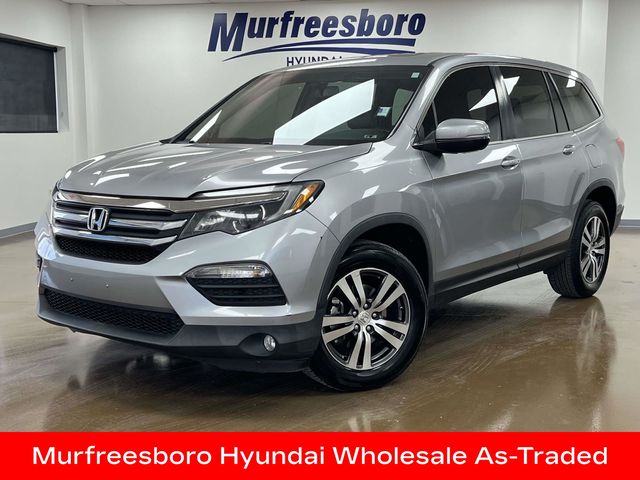 Silver Metallic 2016 Honda Pilot EX-L SUV / Crossover Front-Wheel Drive 6-Speed Automatic