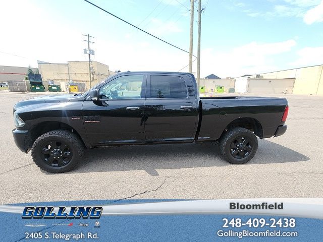 Brilliant Black Crystal Pearlcoat 2015 RAM 2500 Pickup Truck Four-Wheel Drive 6-Speed Automatic