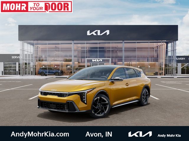 Yellow 2026 Kia K4 Hatchback GT-Line FWD Hatchback Front-Wheel Drive Continuously Variable Transmission