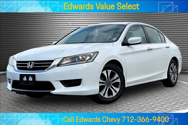 White 2014 Honda Accord Sedan Front-Wheel Drive Continuously Variable Transmission