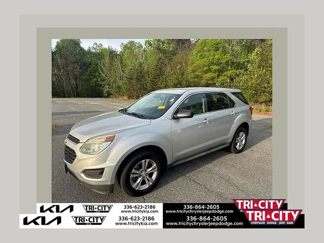 Silver Ice Metallic 2016 Chevrolet Equinox LS AWD SUV / Crossover All-Wheel Drive 6-Speed Automatic Overdrive