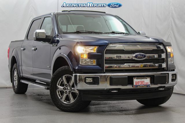 Blue Jeans Metallic 2017 Ford F-150 Pickup Truck Four-Wheel Drive 6-Speed Automatic