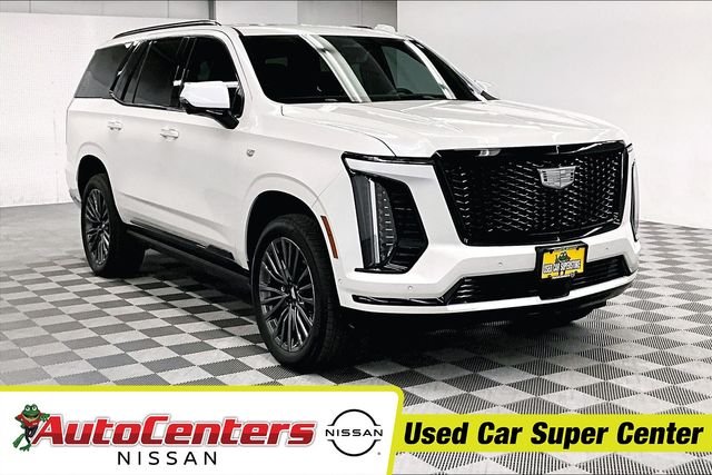 Crystal White Tricoat 2025 Cadillac Escalade Sport 4WD SUV / Crossover Four-Wheel Drive Automatic