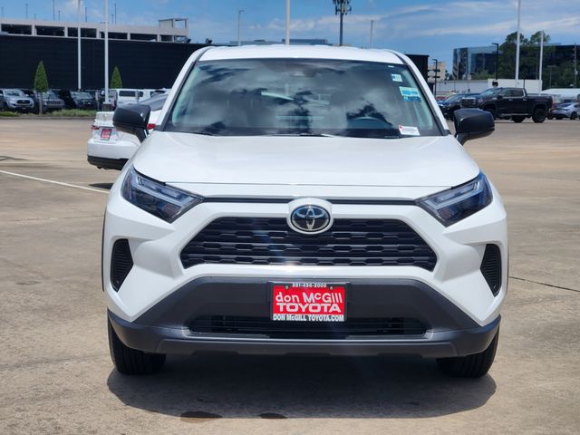2025 Toyota RAV4 LE White at Don McGill Toyota