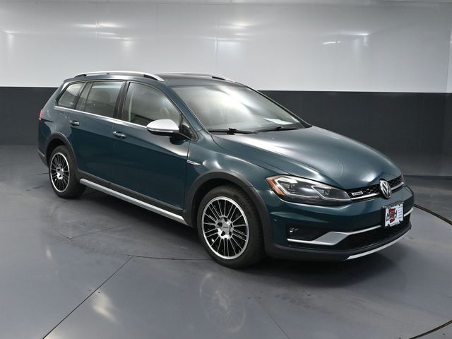 Great Falls Green Metallic 2019 Volkswagen Golf Alltrack Wagon All-Wheel Drive 6-Speed Dual Clutch