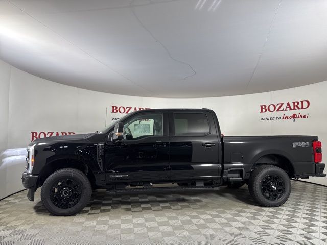 2025 Agate Black Metallic Ford Super Duty F-250 SRW Lariat 4X4 Truck
