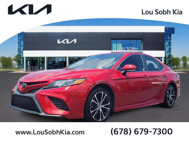 Red 2019 Toyota Camry SE FWD Sedan Front-Wheel Drive 8-Speed Automatic