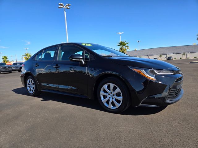 Certified 2025 Toyota Corolla LE with VIN 5YFB4MDE2SP257163 for sale in Northfield, Minnesota