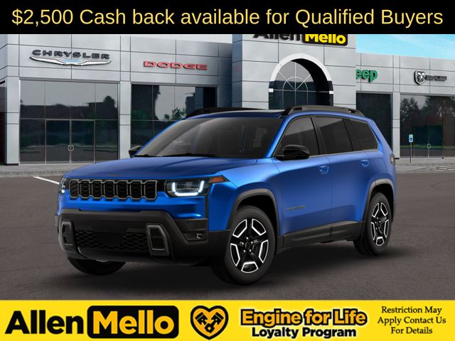 Hydro Blue Pearlcoat 2026 Jeep Cherokee SUV / Crossover Four-Wheel Drive Continuously Variable Transmission