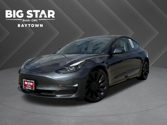 2022 Tesla Model 3 Performance Gray at Ultimate Motorsports