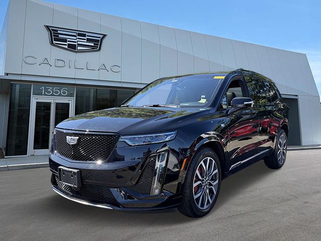 Black Metallic 2024 Cadillac XT6 SUV / Crossover Four-Wheel Drive 9-Speed Automatic