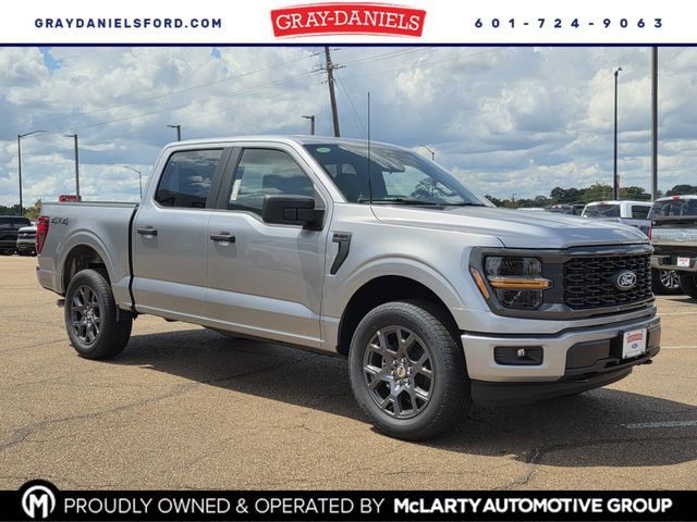 Silver 2026 Ford F-150 Pickup Truck Four-Wheel Drive Automatic