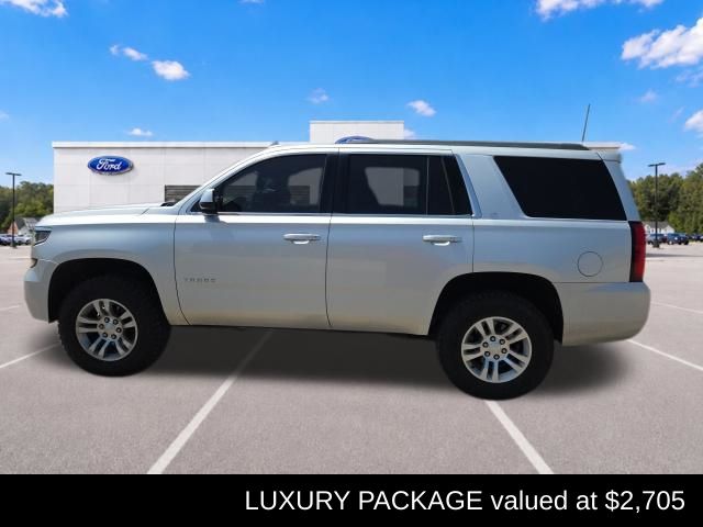 Silver Ice Metallic 2015 Chevrolet Tahoe SUV / Crossover Four-Wheel Drive 6-Speed Automatic Overdrive