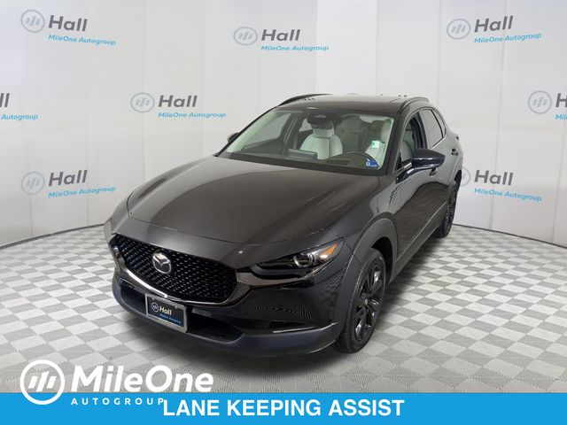 Jet Black Mica 2025 Mazda CX-30 2.5 Turbo Premium AWD SUV / Crossover All-Wheel Drive 6-Speed Automatic