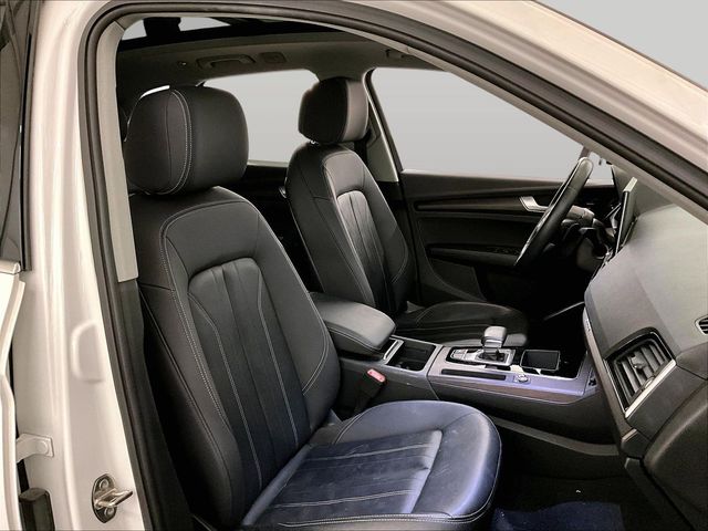 2022 Audi Q5 45 S line Premium White at Sutliff Volkswagen