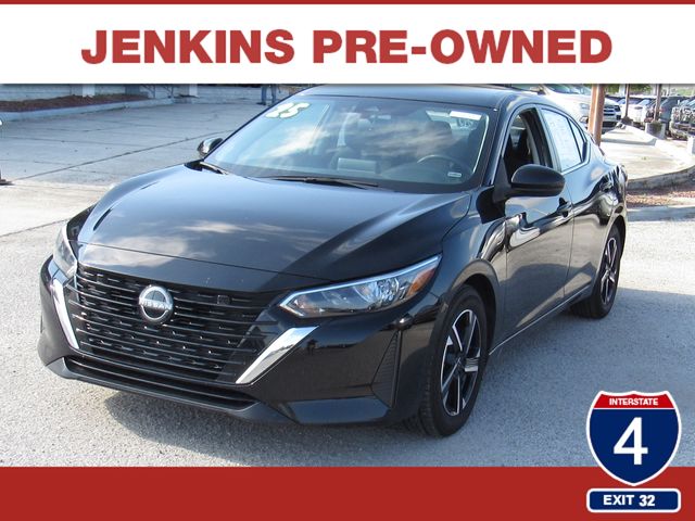 Super Black 2025 Nissan Sentra Sedan Front-Wheel Drive Continuously Variable Transmission