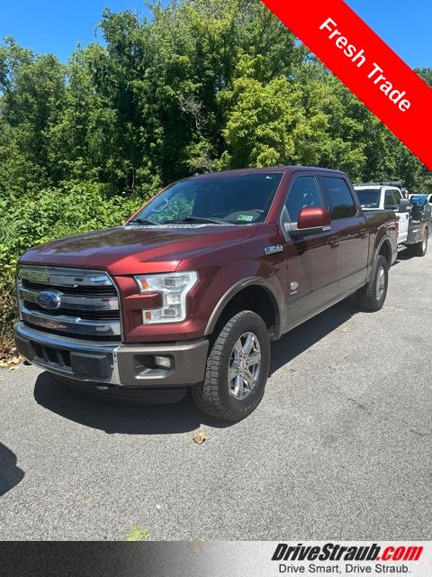 Ruby Red Metallic Tinted Clearcoat 2015 Ford F-150 Pickup Truck Four-Wheel Drive 6-Speed Automatic