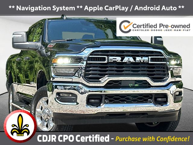 Black Clearcoat 2025 RAM 2500 Pickup Truck Four-Wheel Drive 8-Speed Automatic