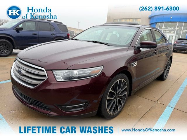 Red (Burgundy) 2019 Ford Taurus SEL AWD Sedan All-Wheel Drive 6-Speed Automatic