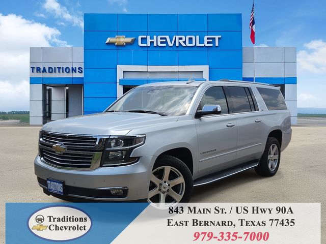 Silver Ice Metallic 2016 Chevrolet Suburban SUV / Crossover 4X2 6-Speed Automatic Overdrive