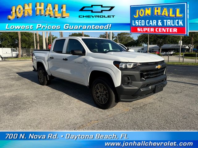 Summit White 2024 Chevrolet Colorado Pickup Truck Four-Wheel Drive 8-Speed Automatic