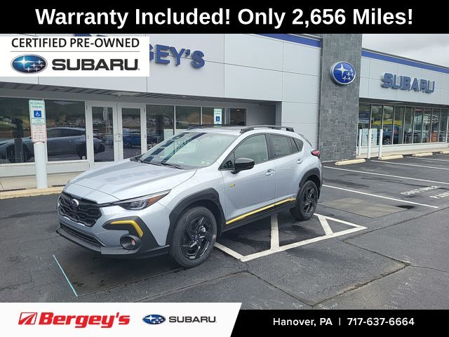 Ice Silver Metallic 2025 Subaru Crosstrek SUV / Crossover All-Wheel Drive Continuously Variable Transmission