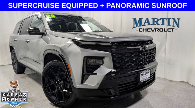 Sterling Gray Metallic 2024 Chevrolet Traverse SUV / Crossover Four-Wheel Drive 8-Speed Automatic