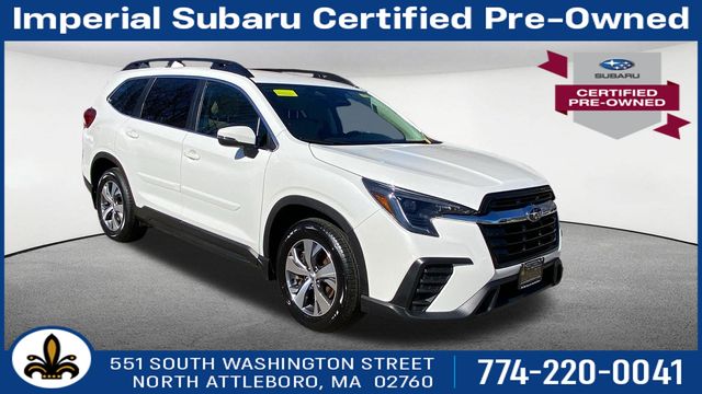 Crystal White Pearl 2023 Subaru Ascent SUV / Crossover All-Wheel Drive Continuously Variable Transmission