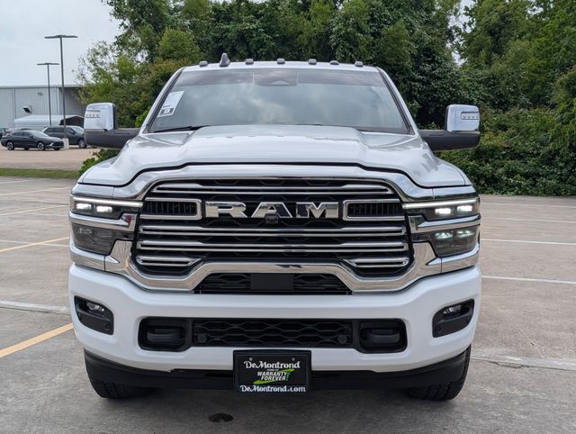 2025 Ram 3500 Laramie White at DeMontrond Auto Country