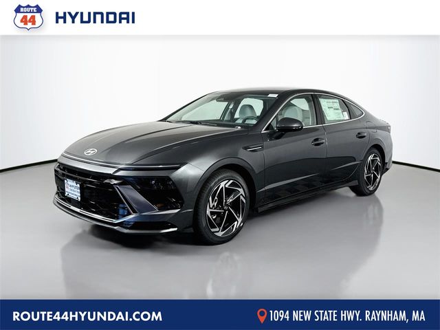 Gray 2026 Hyundai Sonata SEL Sport FWD Sedan Front-Wheel Drive 8-Speed Automatic