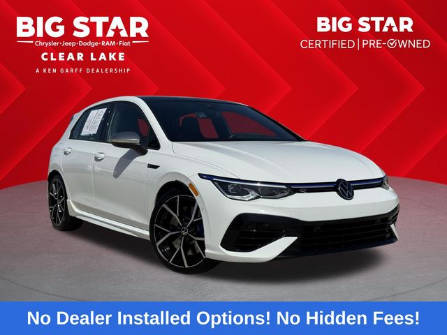 2024 Volkswagen Golf R 2.0T White at Joe Myers Mazda Kia