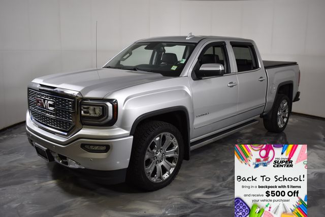 Quicksilver Metallic 2018 GMC Sierra 1500 Pickup Truck Four-Wheel Drive 8-Speed Automatic Overdrive