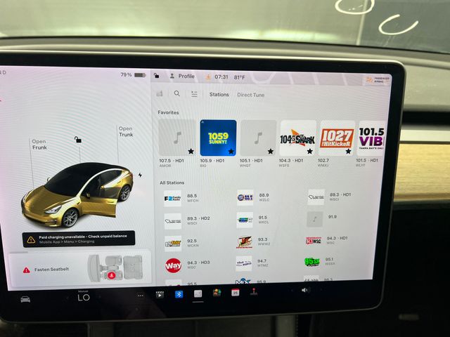 2021 Pearl White Multi-Coat Tesla Model 3 Standard Range Plus RWD Sedan