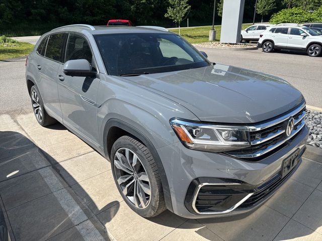 2023 Volkswagen Atlas Cross Sport 3.6L V6 SEL Premium R-Line Gray at Sutliff Volkswagen