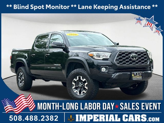Midnight Black Metallic 2020 Toyota Tacoma Pickup Truck Four-Wheel Drive 6-Speed Automatic
