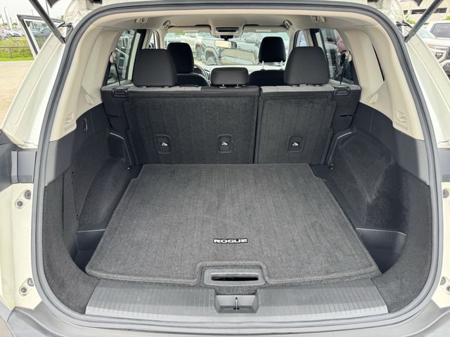 2021 Nissan Rogue SV White at South Houston Nissan
