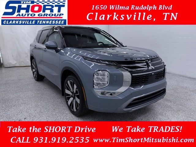 Moonstone Gray Metallic/Black Roof 2025 Mitsubishi Outlander SUV / Crossover Front-Wheel Drive Continuously Variable Transmission