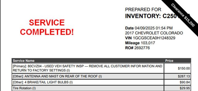Used 2017 Chevrolet Colorado For Sale in Grove City, OH
