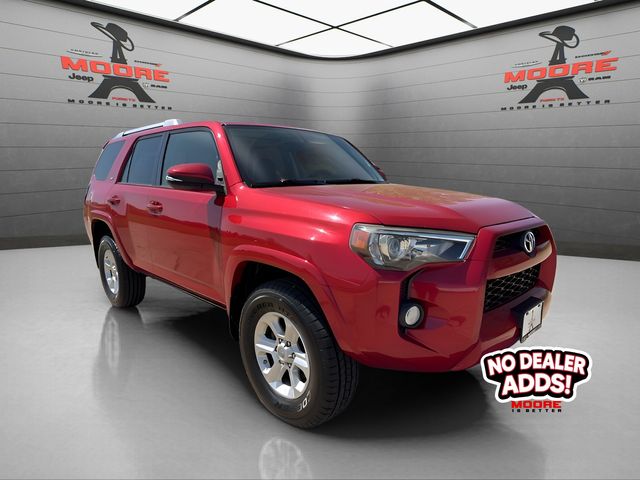 Barcelona Red Metallic 2015 Toyota 4Runner SR5 4WD SUV / Crossover Four-Wheel Drive 5-Speed Automatic Overdrive