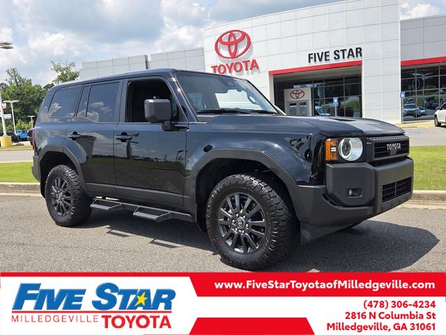 Black 2025 Toyota Land Cruiser SUV / Crossover Four-Wheel Drive 8-Speed Automatic