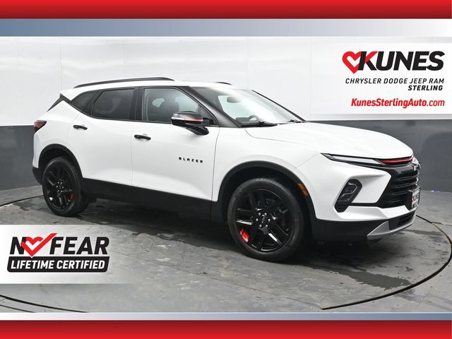 Summit White 2023 Chevrolet Blazer SUV / Crossover All-Wheel Drive 9-Speed Automatic Overdrive